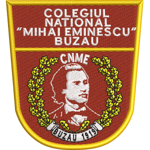 EMBLEMA SCOALA Colegiul Național „Mihai Eminescu” - JUDEȚUL BUZĂU